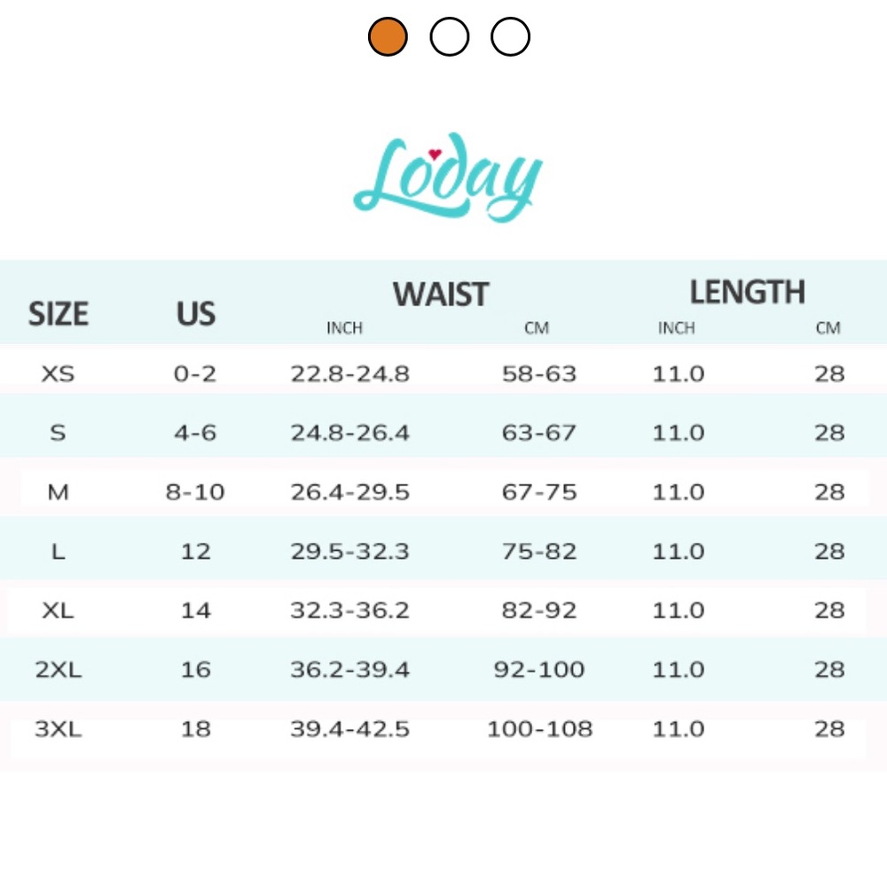 NWOT beige Loday waist trainer / corset L - Picture 9 of 11